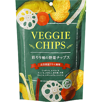 9 Kinds of Colorful Vegetable Chips