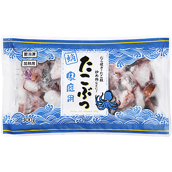 Lightly Blanched Octopus for Home Use